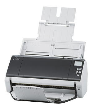The fi-7480 provides high quality technology for reliable scanning and enhanced image processing functionalities to significantly empower business workflows. Even with its compact size, the device scans A4 landscape documents at 80 ppm/160 ipm (200/300 dpi), and is capable of loading up to 100 sheets at a time and scanning up to as many as 24,000 sheets a day. - Image 2