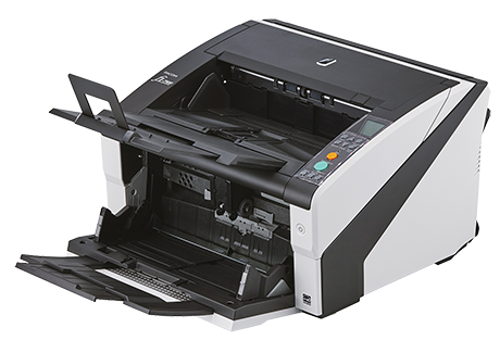 The fi-7900 achieves scanning speeds of 140 ppm/280 ipm (A4 landscape, color, 200/300 dpi), is capable of scanning up to as many as 120,000 sheets a day, and is highly optimized for centralized scanning. - Image 2