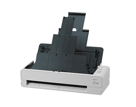 The fi-800R achieves scanning speeds of 40 ppm/80 ipm with ADF and 3.5 seconds per sheet with Manual Feed (A4 portrait, color, 200/300 dpi), and is capable of scanning up to as many as 4,500 sheets a day. - Image 2