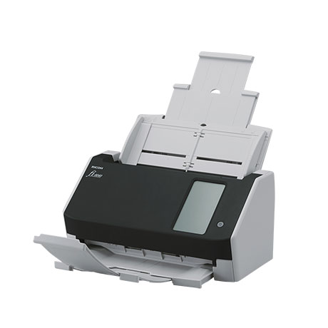 The fi-8040 offers new options to meet real-world productivity with "DirectScan" function with PC-less network compatibility. It enables PC-less scans and attaches the scans to emails directly. Despite being compact, the scanner achieves scan speeds of 40 ppm/80 ipm (200/300 dpi, color, A4 portrait), loads up to 50 sheets at a time, and comes equipped with a capability of scanning up to as many as 6,000 sheets a day. - Image 2