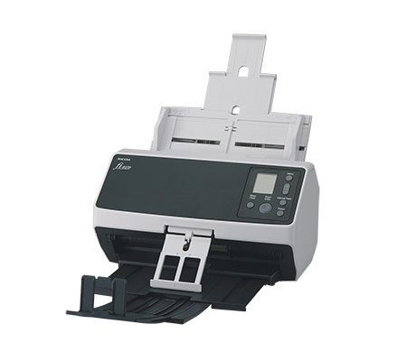 The fi-8170 offers an innovative and superior scanning experience. Compact and reliable, the scanner achieves scan speeds of 70 ppm/140 ipm (200/300 dpi, color, A4 portrait), loads up to 100 sheets at a time, and comes equipped with a capability of scanning up to as many as 10,000 sheets a day. - Image 2