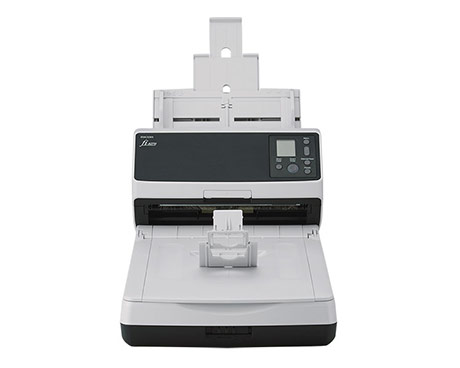 The fi-8270 offers an innovative and superior experience, and comes with versatile scanning as flatbed and ADF. It provides quick scans in just 1.7 seconds ipm (200/300 dpi) as flatbed, and 70 ppm/140 ipm (200/300 dpi, color, A4 portrait) as ADF. The scanner loads up to 100 sheets at a time, and comes equipped with a capability of scanning up to as many as 10,000 sheets a day. - Image 1