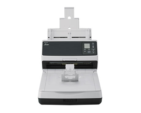 The fi-8290 provides unmatched performance and market-leading document imaging capabilities. It offers versatile scanning, with flatbed and ADF, providing quick scans in just 1.7 seconds ipm (200/300 dpi) as flatbed, and 90 ppm/180 ipm (200/300 dpi, color, A4 portrait) as ADF. The scanner loads up to 100 sheets at a time, and comes equipped with a capability of scanning up to as many as 13,000 sheets a day. - Image 1